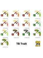 Блесна вертушка TB TRAIT, #1, вес(гр) 6,6, (мм) 30