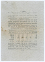 Облигация 50 рублей 1947 год. 2-ой заем восстановления и развития народного хозяйства СССР. Серия № 034285. VG-F