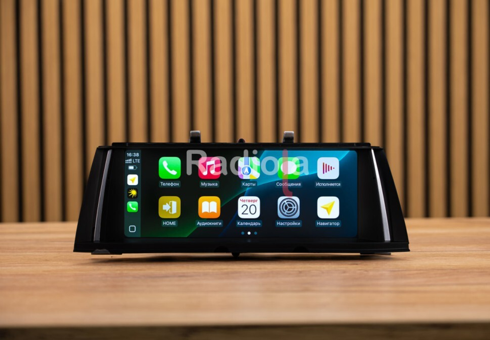 Магнитола для BMW 5-серия F10 2010-2013 CIC - Radiola RDL-6208-L монитор 10.25" на Android 13, 8+128Гб, CarPlay, 4G SIM-слот