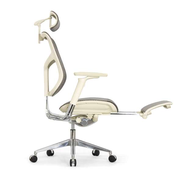 Кресло EXPERT 2 STAR RSTM 01 G (сидение MAX с поднож, подлокот 6D(360),подголовник 5D, цвет светл)