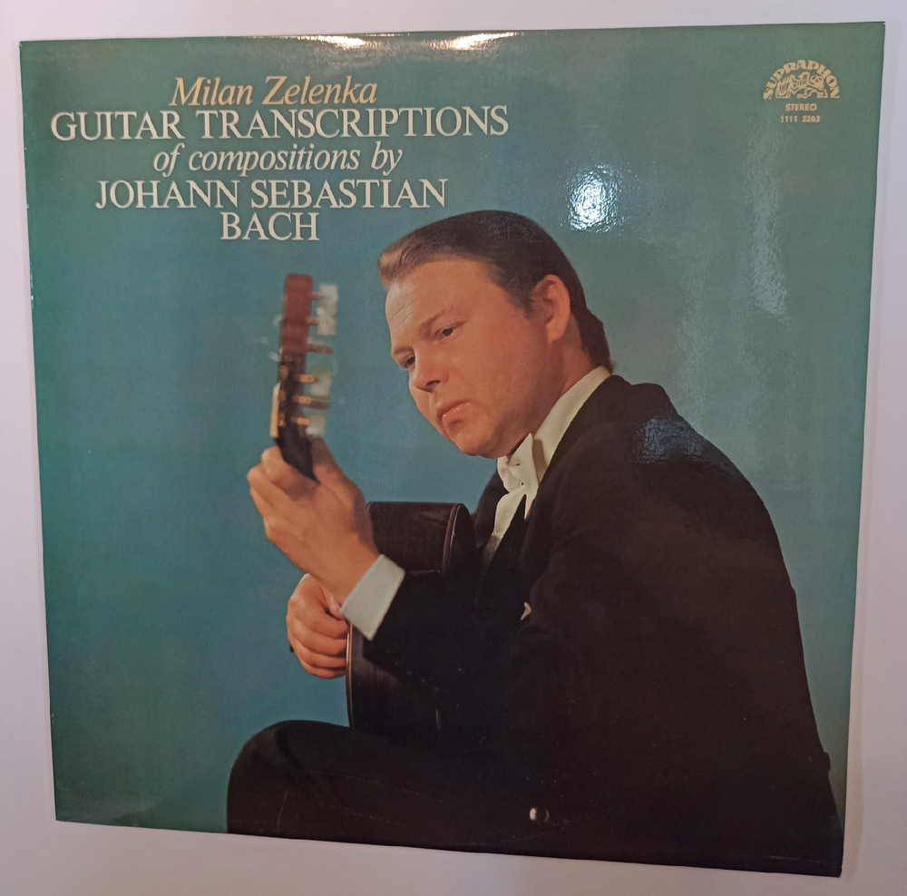 Milan Zelenka  Guitar Transcriptions Of Compositions By Johann Sebastian Bach