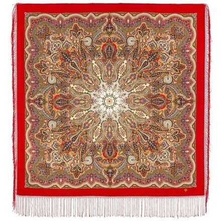 Павловопосадский платок Сказочница 1763-5