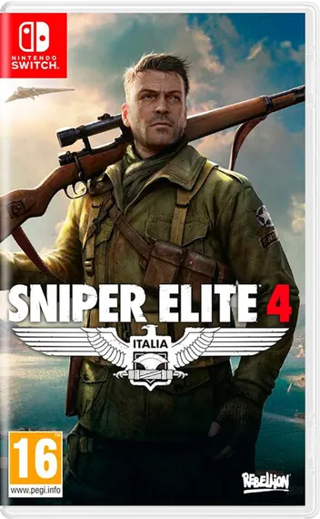 Sniper Elite 4 (Nintendo Switch, Русские субтитры, Б/У)