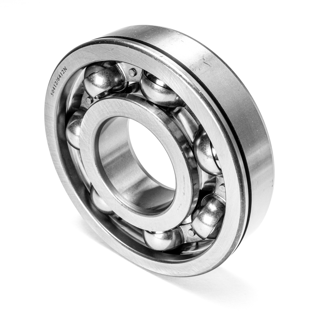 Подшипник шариковый радиальный однорядный открытый с проточкой на наружном кольце, 60х150х35 мм (вал вторичный КПП КамАЗ)