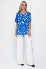 Блуза Маргоша (ярко-голубая) Б13813-16М LT Collection