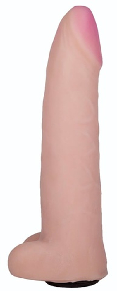 Телесная насадка на Harness с коннектором BLACK LINE - 18 см. (Цвет: телесный)