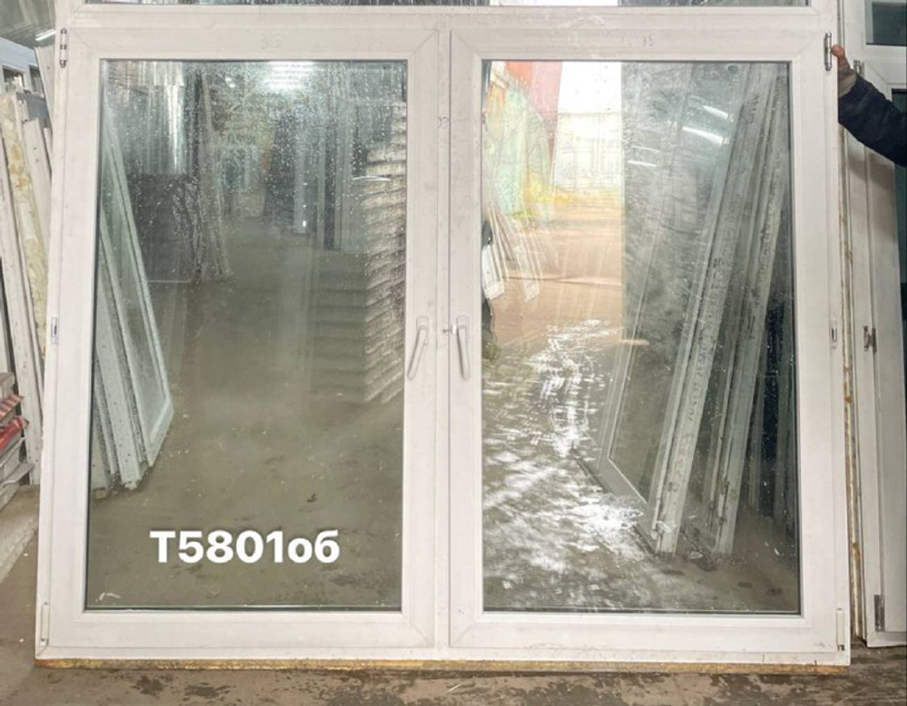 Окно Пластиковое Б/У 231 (155) (в) х 191(ш)