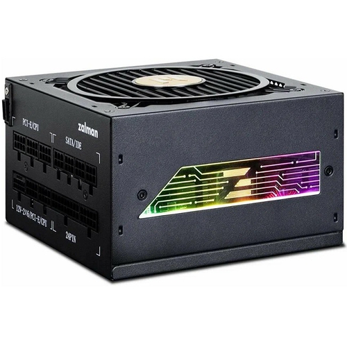 Блок питания Zalman 1200W TeraMax2 VIEW, модульный, 16 Pin PCIe 5.0, 80 PLUS Gold (ZM1200-TMX2 VIEW)