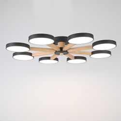 Потолочная Люстра Turna 8 Black By Imperiumloft