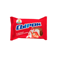Сырок творожный на печенье "Клубника-сливки" 20% 40 г, "Минская марка", Беларусь
