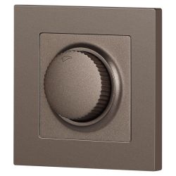 Светорегулятор Intro Accent 6-401-08 поворотный, 600Вт 230В, IP20, СУ, бронза