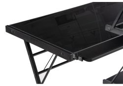 Компьютерный стол Kros 140х55х101 black