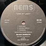 Black Sabbath - Live At Last (Франция 1980г.)