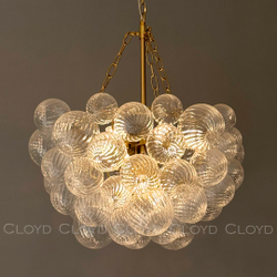 Люстра Cloyd MORRA C5 / Ø60 см - латунь (арт.11639)