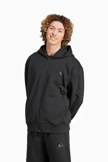 Кофта adidas All SZN Fleece FZ - черный