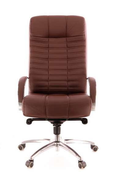 Кресло руководителя Everprof Atlant AL M Экокожа Коричневый