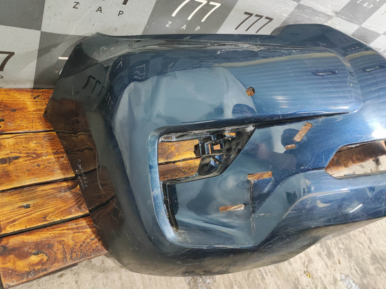 Бампер передний Toyota Land Cruiser Prado 150 17-нв Б/У Оригинал 521196B984