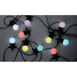 ERABL-MK52 ЭРА Гирлянда ЭРА Белт Лайт набор 5 м, 10 RGB LED ,дин.реж, с трансформ.каучук,24В,IP44 | Гирлянды