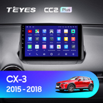 Teyes CC2 Plus 9" для Mazda CX-3 2015-2018