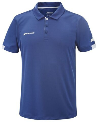 Мужское теннисное поло Babolat Play Polo Men - небесный
