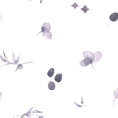 Сиреневые цветочки