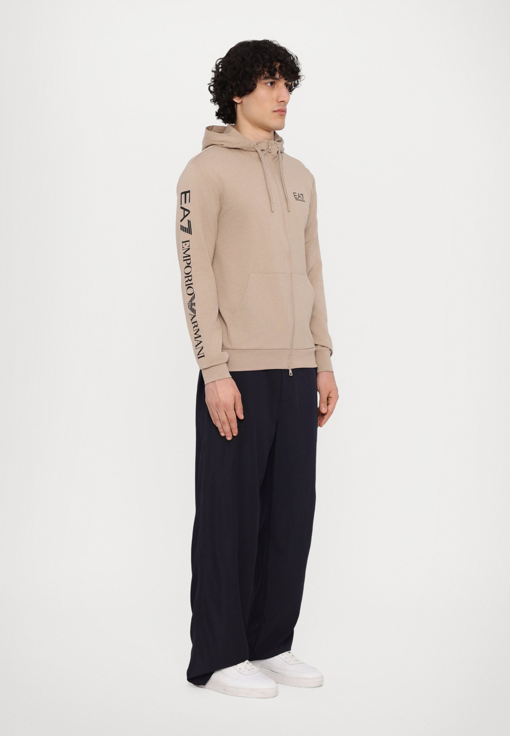 EA7 Emporio Armani UNISEX - Толстовка с капюшоном - Чёрный