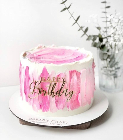 Happy birthday на торец