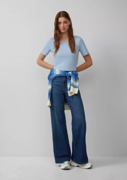 Футболка из джерси Interlock Slim Fit s.Oliver