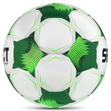 Мяч футб. SELECT Pioneer TB V26, 0865071005, р.5, FIFA Basic, 32п, ПУ, термосшивка, бело-зеленый