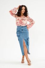 Туника Дорис (46-56) Serenada персиковый (Акция)