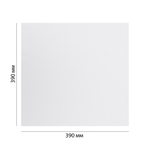 Оберточная бумага парафинированная 390*390 мм 30 г/м2 белая, 1000шт