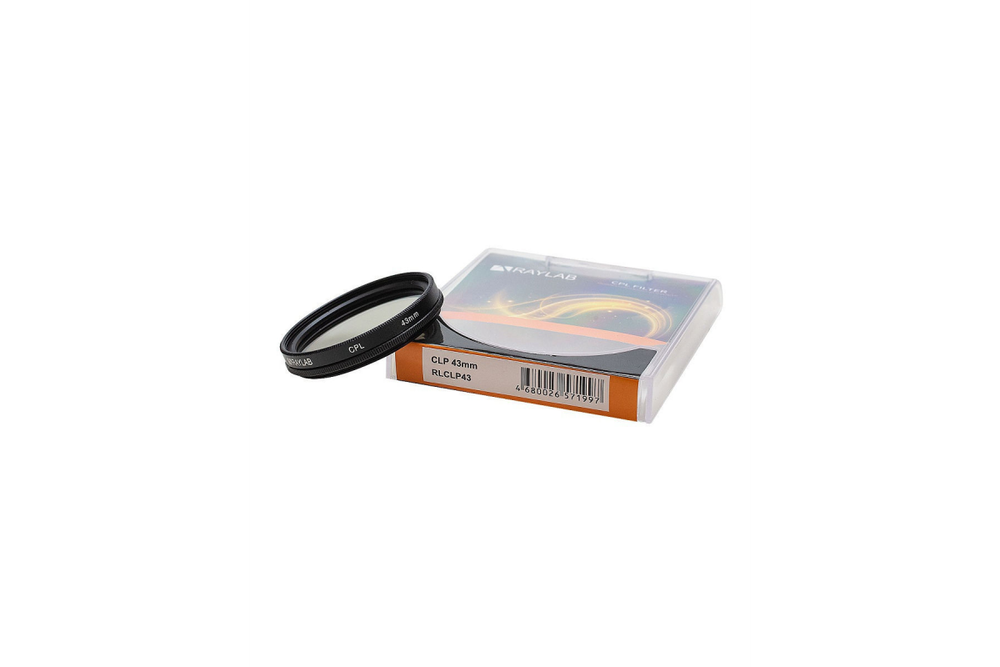 Фильтр поляризационный RayLab CPL 43mm
