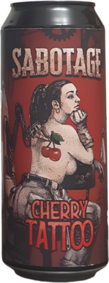 Пиво Саботаж Черри Тату / Sabotage Cherry Tattoo 0.5 - банка