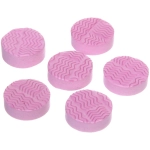 Обруч массажный «Super body» d-90 см (6 частей), розово-голубой