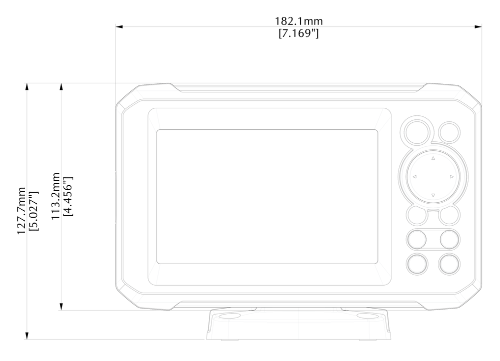 Lowrance Eagle 5 с датчиком SplitShot™ HD Transducer