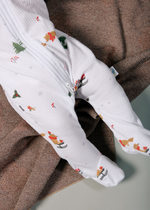 Комбинезон на молнии в рубчик (снежные забавы)