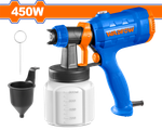 Краскораспылитель 450 Вт, 800 мл (8) WADFOW WEG1A01