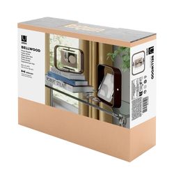 Фоторамка двусторонняя Bellwood, 16х22 см, состаренный орех