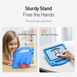 Чехол для детей на планшет iPad Mini 6 2021 и Mini 7 от от Dux Ducis, серия Panda Series Case