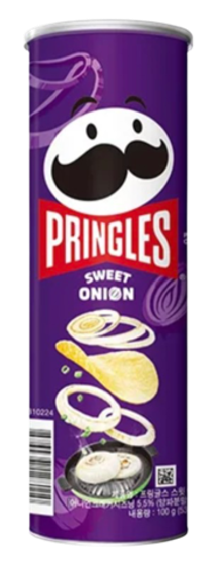Чипсы Pringles со вкусом сладкого лука