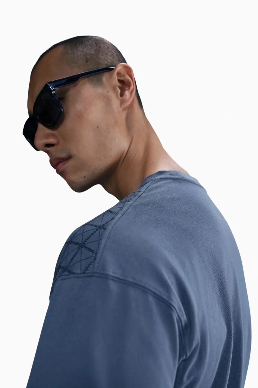 Футболка Nike PSG 25/26 Seasonal Print - темно-синий