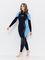Гидрокостюм Sargan Nero 2.0 Long lady 2 мм черно-голубой