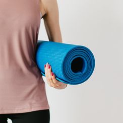 Yoqa xalçası \ Yoga Mat \ Коврик для йоги 4 mm mavi