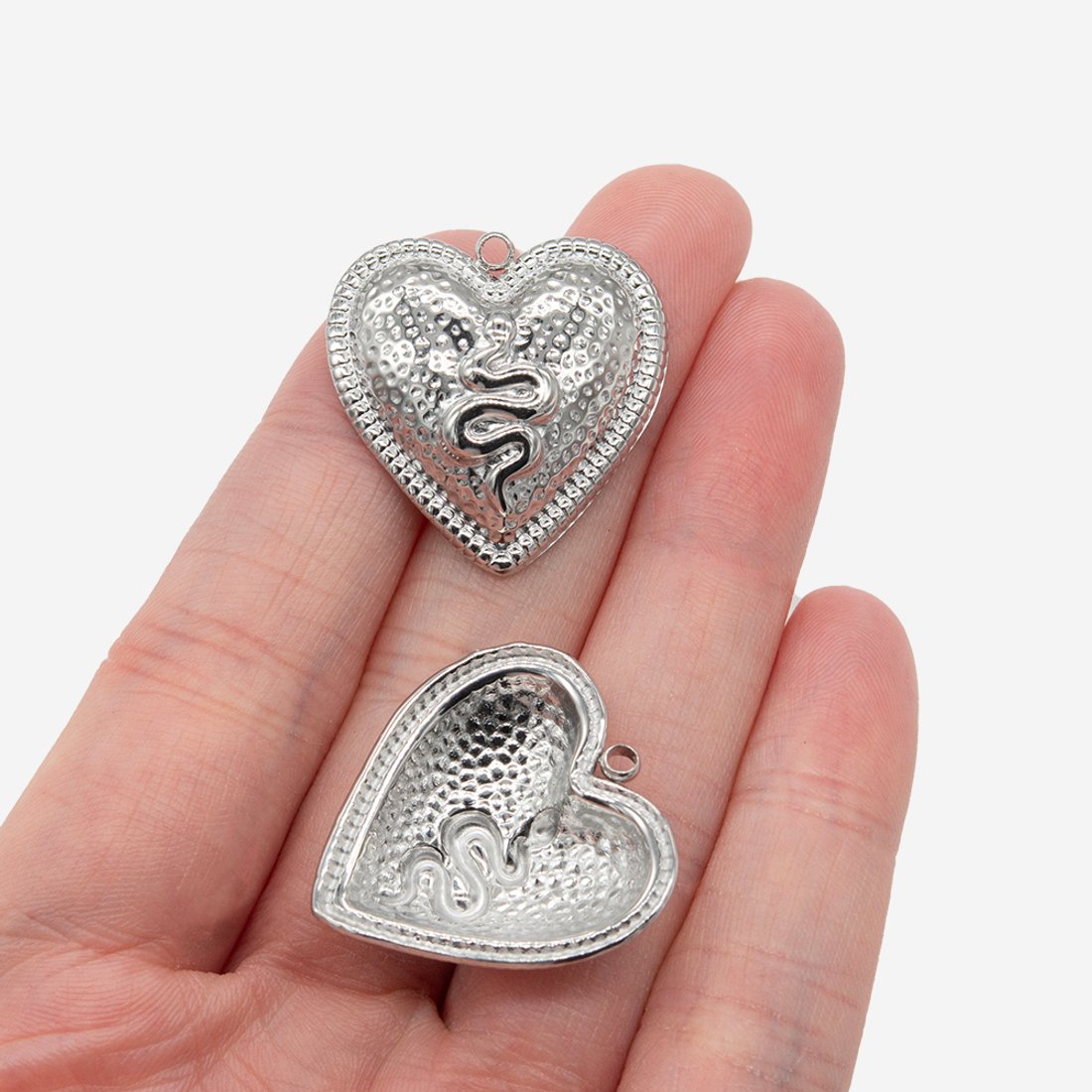 Подвеска "Искушение" 25,5*25мм, сталь без покрытия