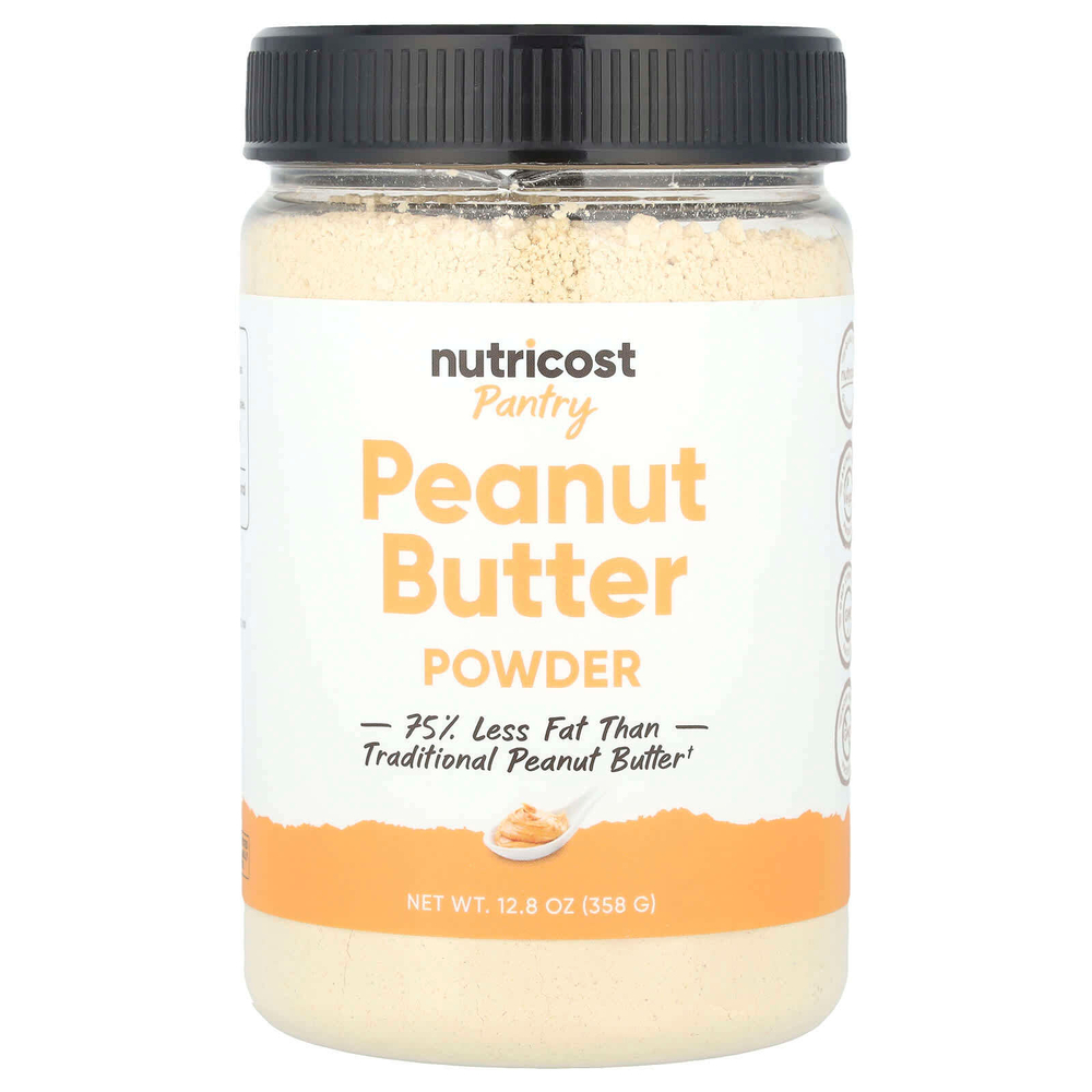 Nutricost, Pantry, арахисовая паста в порошке, 358 г (12,8 унции)