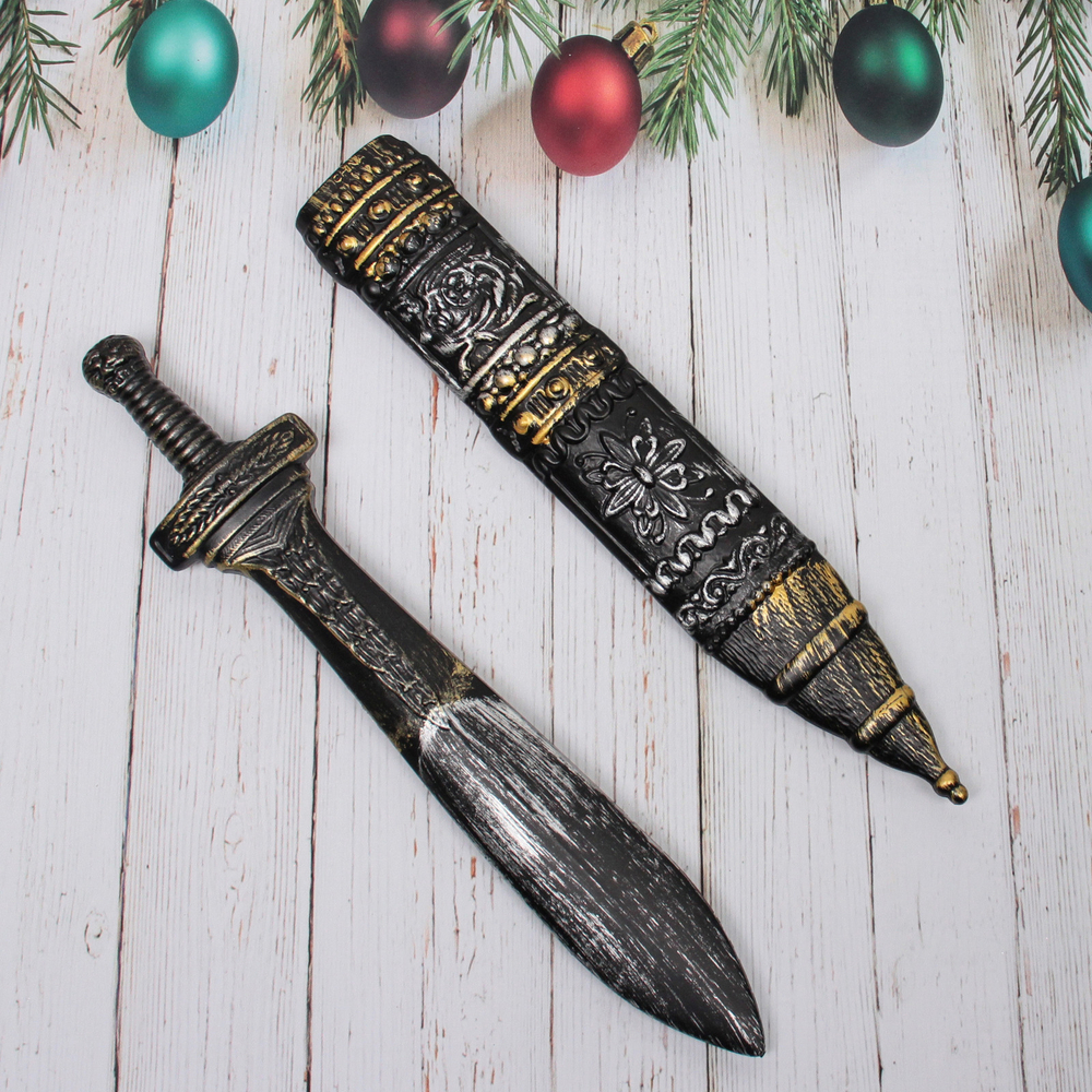 Карнавальный аксессуар «Кинжал воина» 55 см