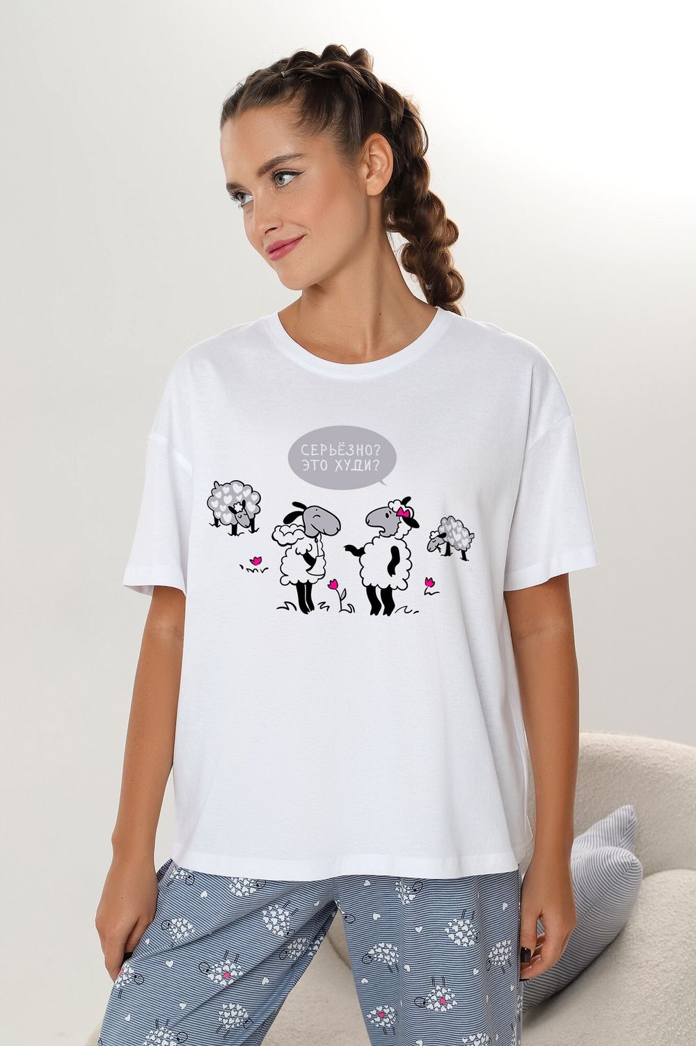 Костюм женский Долли-4 Виотекс БЕЛЫЙ