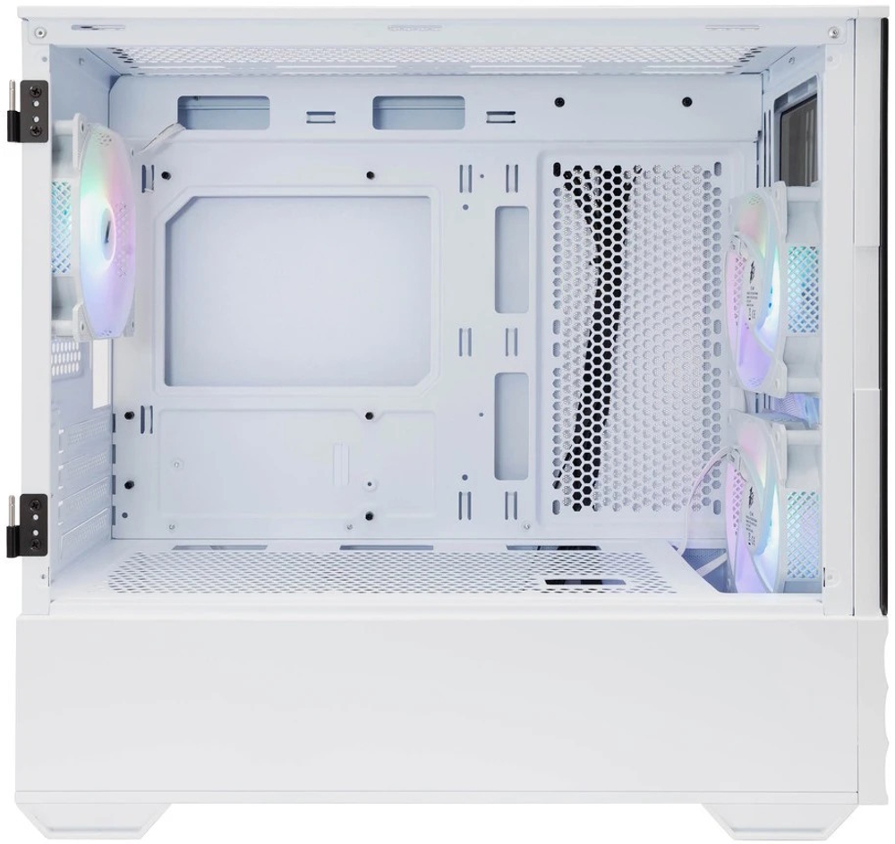Корпус mATX 1STPLAYER D7-WH-3F7-W