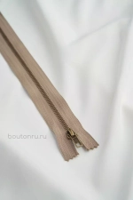 Молния бронзовая бежевая(телесная)