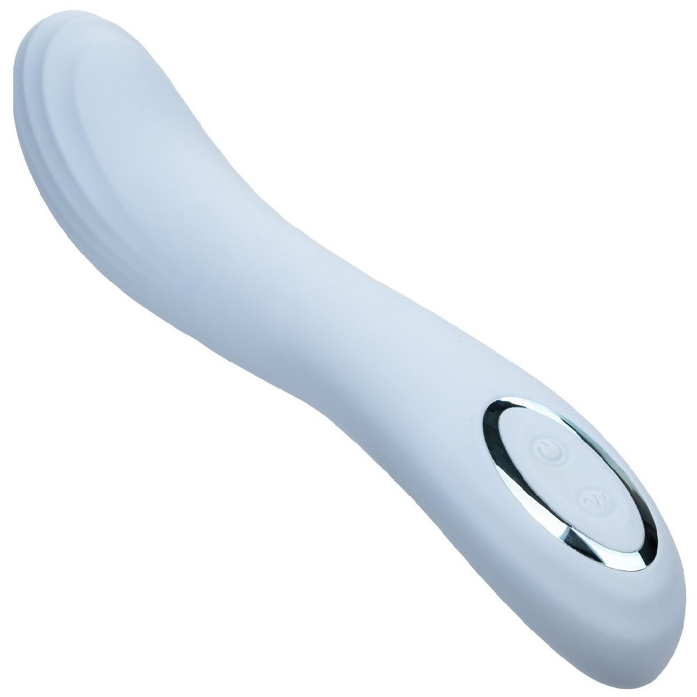 Вибромассажер для точки G Azure Collection Contoured G голубой 22,75 см